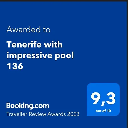 Apartment Tenerife With Impressive Pool 136 *